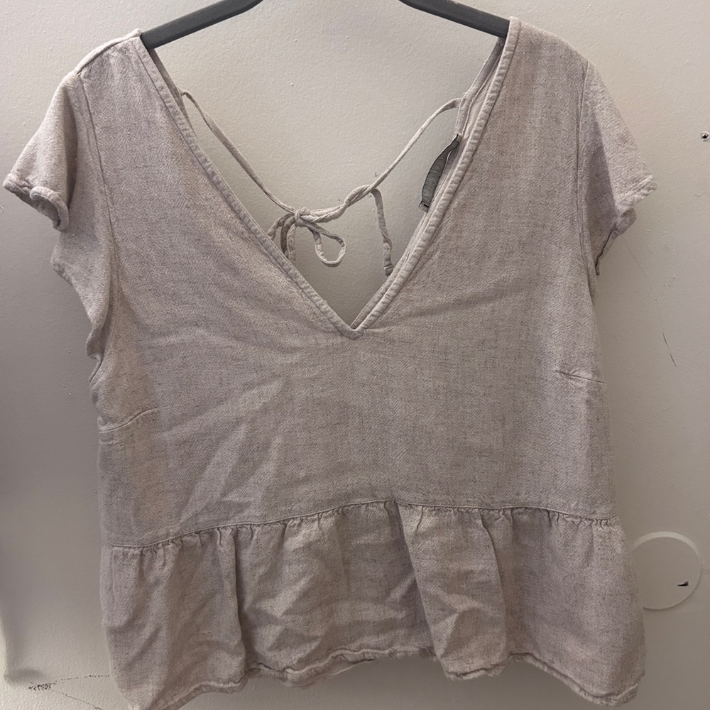 Abercrombie and Fitch Linen Blouse